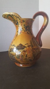 lot 147 image: Vintage Satsuma PitcherJug