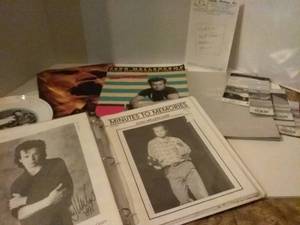 lot 207 image: Autographs, Photos, Ephemera(John Cougar Mellencamp, Mummy Production , Dallas Cowboys Texas Stadium Tickets and book)