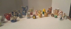 lot 236 image: Another Collection of Vintage Minis 22Pcs including Salt Glaze, and more)