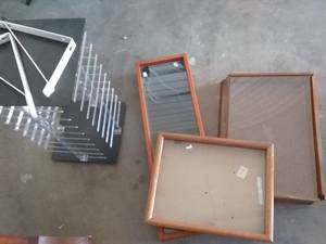 lot 266 image: Display Cases, Shadow Bx, and more.