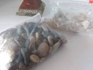 lot 284 image: Rocks, Polished Stones, and Quartz Crystals