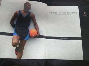 lot 24 image: Michael Jordan Book For The Love Of The Game My Story