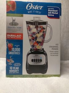 lot 40 image: OSTER MAKE IT FRESH BLENDER NEW OPEN BOX