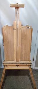 lot 53 image: ART SUPPLY EASEL