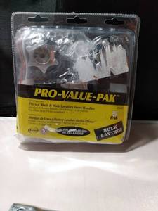 lot 114 image: PRO VALUE 5 PAK FAUCET HANDLES
