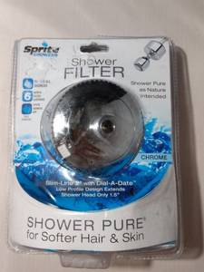 lot 109 image: SPRITE SHOWERS SHOWER FILTER