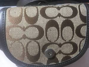 lot 105 image: Back pack style purse.