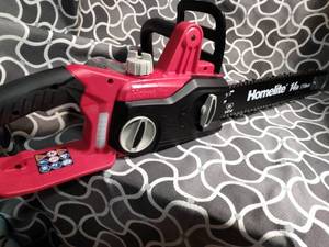 lot 159 image: HOMELITE ELECTRIC 14IN. 9 AMP CHAINSAW