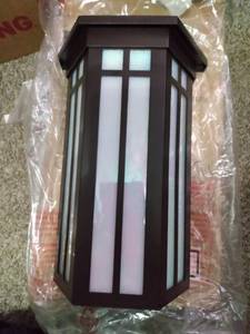 lot 151 image: EXTERIOR LEDLANTED LANTERN