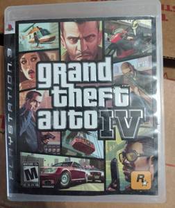 lot 178 image: GRAND THEFT AUTO IV GAME FOR PLAYSTATION 3