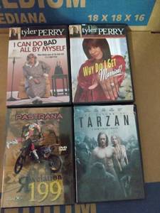 lot 194 image: 4 DVDS