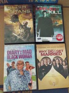 lot 196 image: 4 DVDS