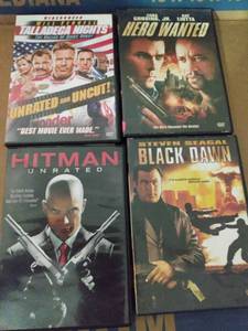 lot 199 image: 4 DVDS