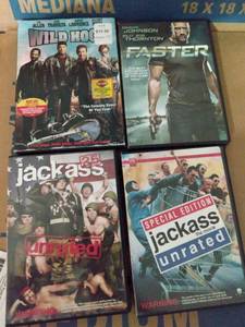 lot 201 image: 4 DVDS
