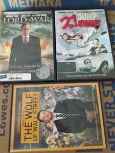 lot 202 image: 3 DVDS