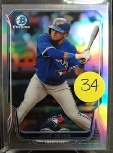 lot 34 image: 2014 Bowman Chrome Jose Reyes #148