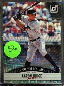 lot 56 image: 2019 Donruss Franchise Features Aaron Judge Alex Kirilloff Vector Parallel
