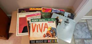 lot 16 image: Box of Vinyl Records as shown