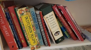 lot 59 image: Cooking Books Naomis Home Companion, Paula Dean, Southern Living and More