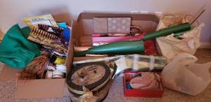 lot 125 image: Variety of Wrapping paper and Gift Bags and Ribbons