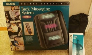 lot 84 image: Health Essentials Back Massager Model SR4503 and Shoulder Therapy Kit with Manual