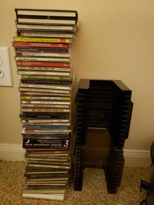 lot 174 image: CDs as shown and CD Holders