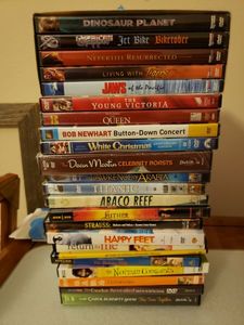 lot 180 image: DVDs as shown