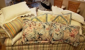 lot 116 image: Bed Pillows as shown