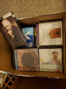 lot 186 image: CDs and Walter Cronkite Audiobook