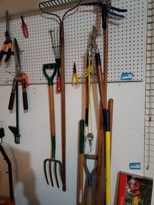 lot 239 image: Yard Tools and Shovels