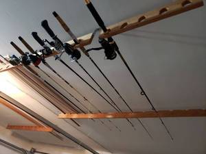 lot 236 image: Fishing Rods and Reels Including Daiwa Graphite Strike, Sportfisher 4100