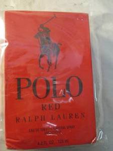 lot 3 image: Ralph Lauren Polo RED Mens Cologne 4.2 oz. Large Size, Sealed, Never Opened.