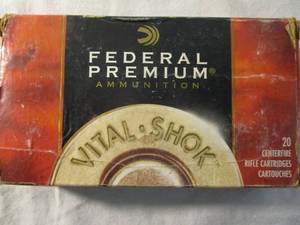 lot 42 image: Federal-Vital-Shok, 7MM-08 REM. Polymer Tip, Accubond Rifle Cartridges-Box Of 15, # P708A2