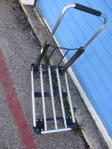 lot 57 image: Haul Master- Folding Platform Truck  Cart 16 x 28