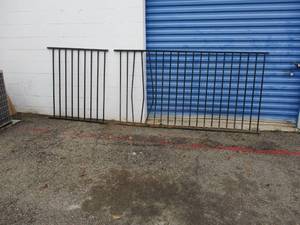 lot 117 image: 2-Pieces of Iron FenceGate.