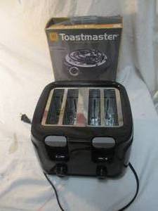 lot 67 image: Toastmaster Electric Single Burner, And Walmart 4-Slice Toaster Model TSK-P402-Both Used