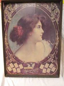 lot 87 image: Collectable 1974 print by Somerset Press Inc. A reprint of a vintage D.G. Yuengling & Son beer postercalendar from 1904.