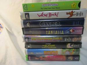 lot 95 image: 8- Collectors-VHS Childerss Movies