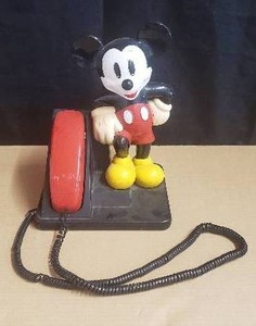 lot 2 image: Walt Disney Mickey Mouse Phone