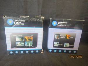lot 52 image: PREFERRED POWER PRODUCTS  CCTV POWER SUPPLY P3PS-3-OXSE IN&nbsp ORIGINAL BOX NEVER USED 2 PIECES