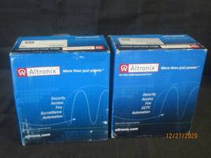 lot 57 image: ALTRONIX SMP3ET CCTVPOWER SUPPLYCHARGER KIT 2 PIECES