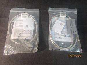 lot 77 image: GE Security 2105A-G Magnapull Heavy Duty Pull-apart Magnetic Contact with Armored Cable.