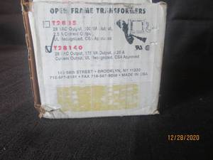 lot 82 image: ALTRONIX OPEN FRAME TRANSFORMER T28140