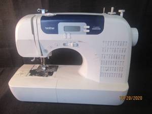 lot 142 image: BROTHER CS-6000i COMPUTER SEWING MACHINE NO POWER CORD