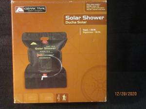 lot 163 image: OZARK TRAIL SOLAR SHOWER IN&nbsp ORIGINAL BOX NEVER USED