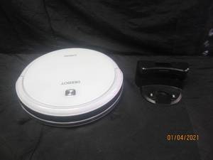 lot 182 image: DEEBOT ECOVACS ROBOTICS W DOCKING STATION POWER CORD NOT INCLUDED