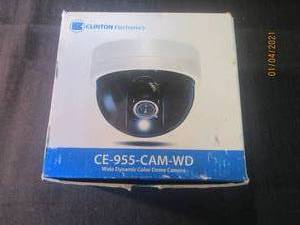 lot 231 image: CLINTON ELECTRONICS WIDE DYNAMIC COLOR DOME CAMERA MODEL CE-955-CAM-WD
