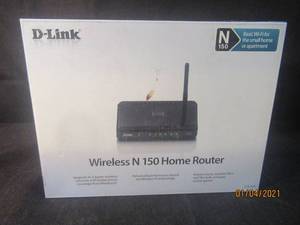lot 249 image: D-LINK WIRELESS N 150 HOME ROUTER MODEL DIR-601