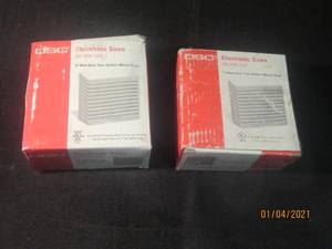 lot 263 image: 2 DSC ELETRONIC SIREN MODEL SD-15W-ULF