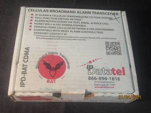 lot 265 image: CELLULAR BROADBAND ALARM TRANSCEIVER MODEL IPD-BAT-CDMA